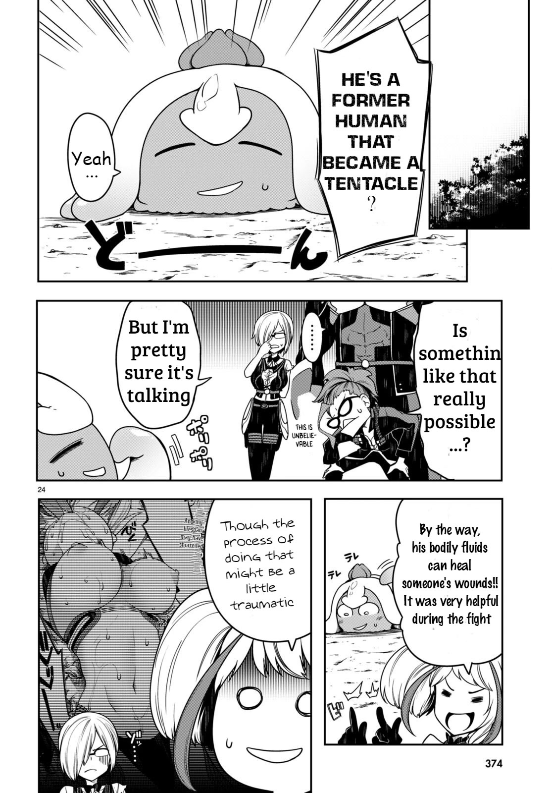 Tentacle Hole Chapter 10 page 23 - Chapter 10: The Strongest Spear and Shield