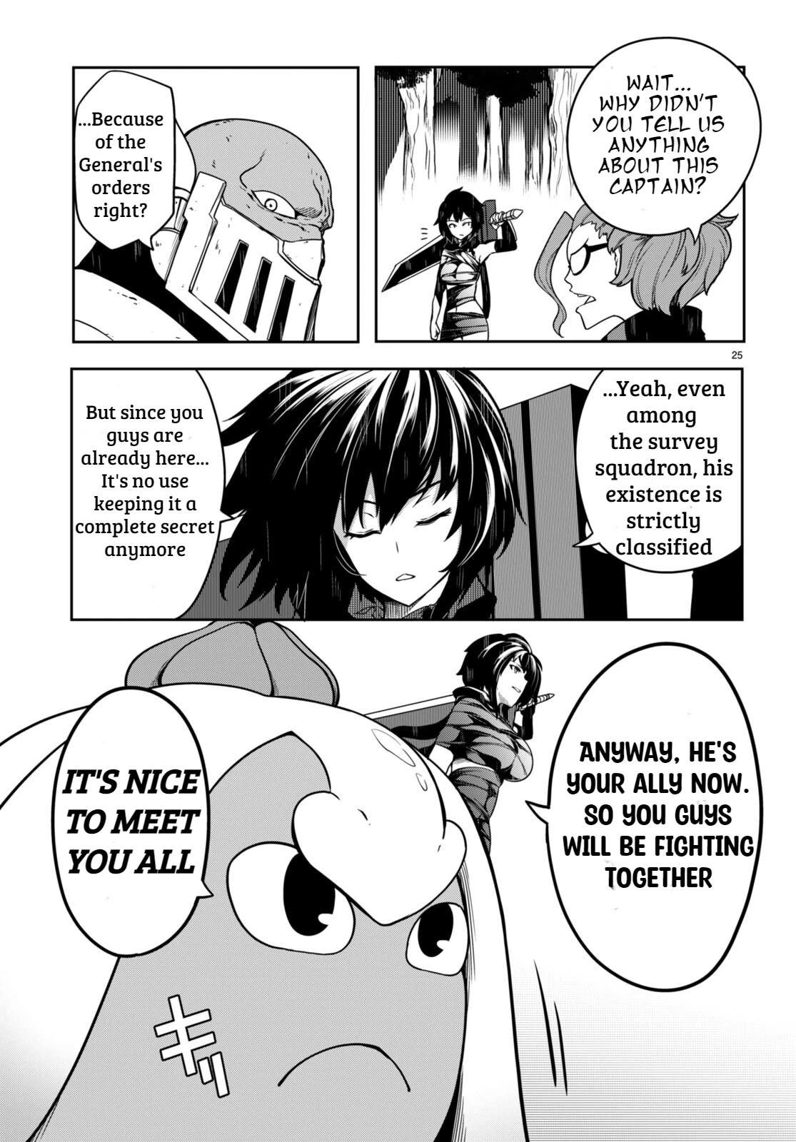 Tentacle Hole Chapter 10 page 24 - Chapter 10: The Strongest Spear and Shield
