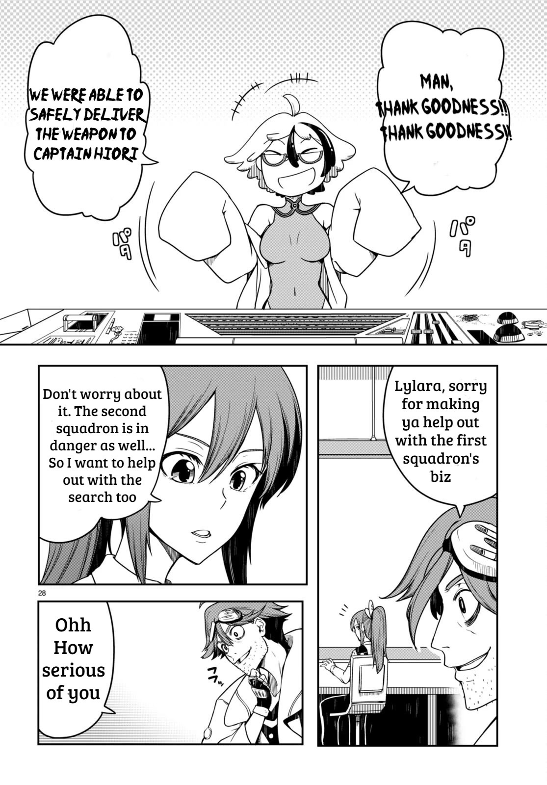 Tentacle Hole Chapter 10 page 27 - Chapter 10: The Strongest Spear and Shield