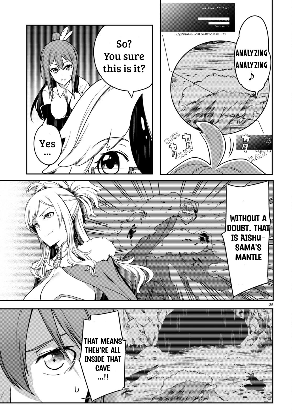 Tentacle Hole Chapter 10 page 34 - Chapter 10: The Strongest Spear and Shield