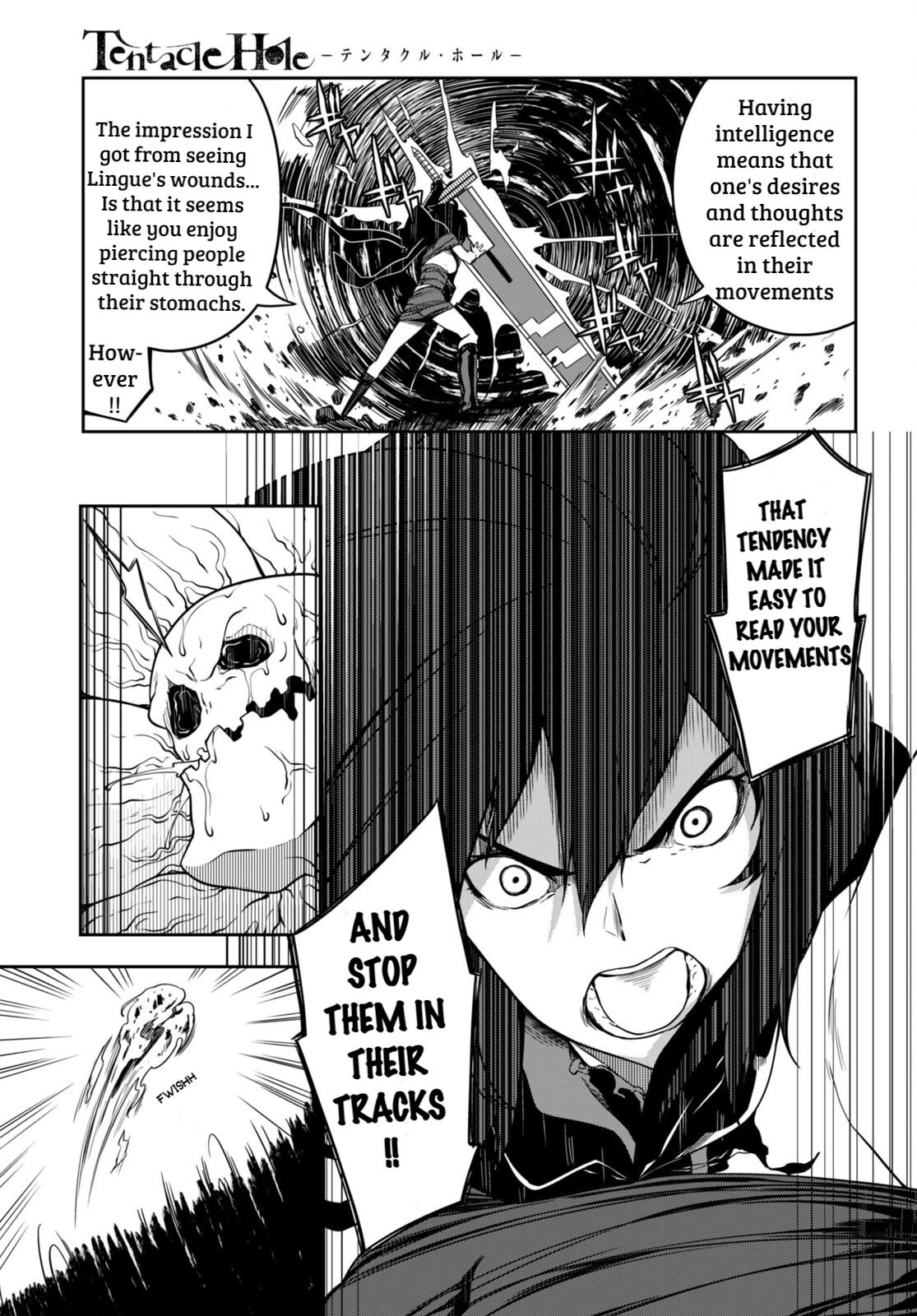 Tentacle Hole Chapter 10 page 7 - Chapter 10: The Strongest Spear and Shield