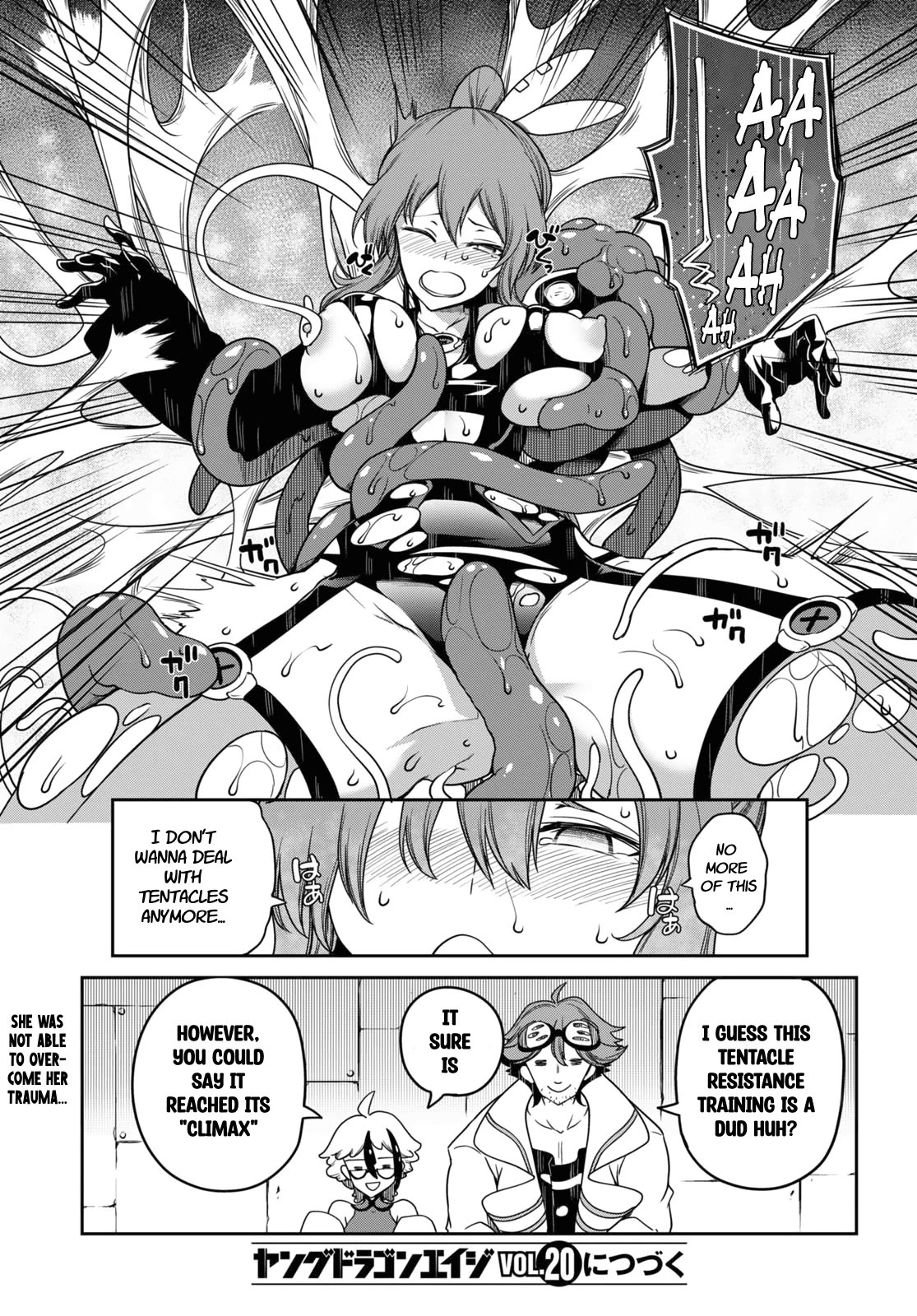 Tentacle Hole Chapter 12.5 page 10 - Chapter 12.5: Extra Chapter: Lylara's Tentacle Resistance Training