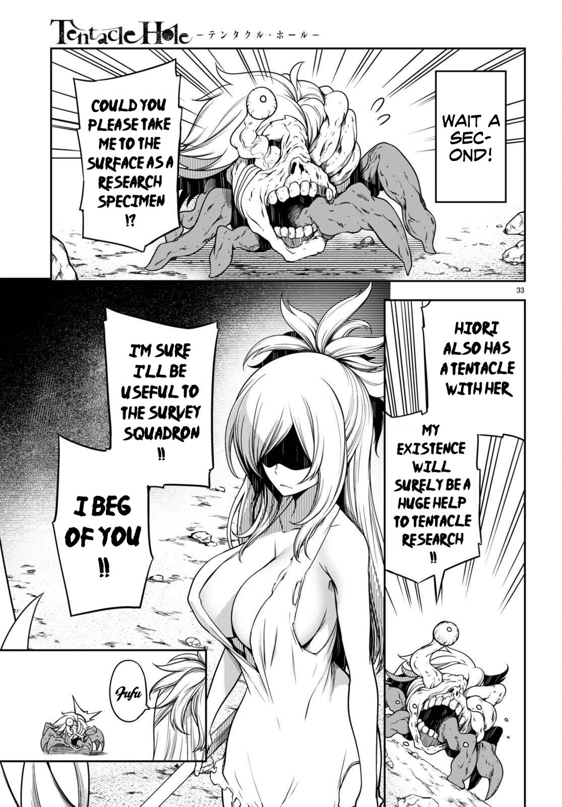 Tentacle Hole Chapter 13 page 33 - Chapter 13: Eat or be Eaten