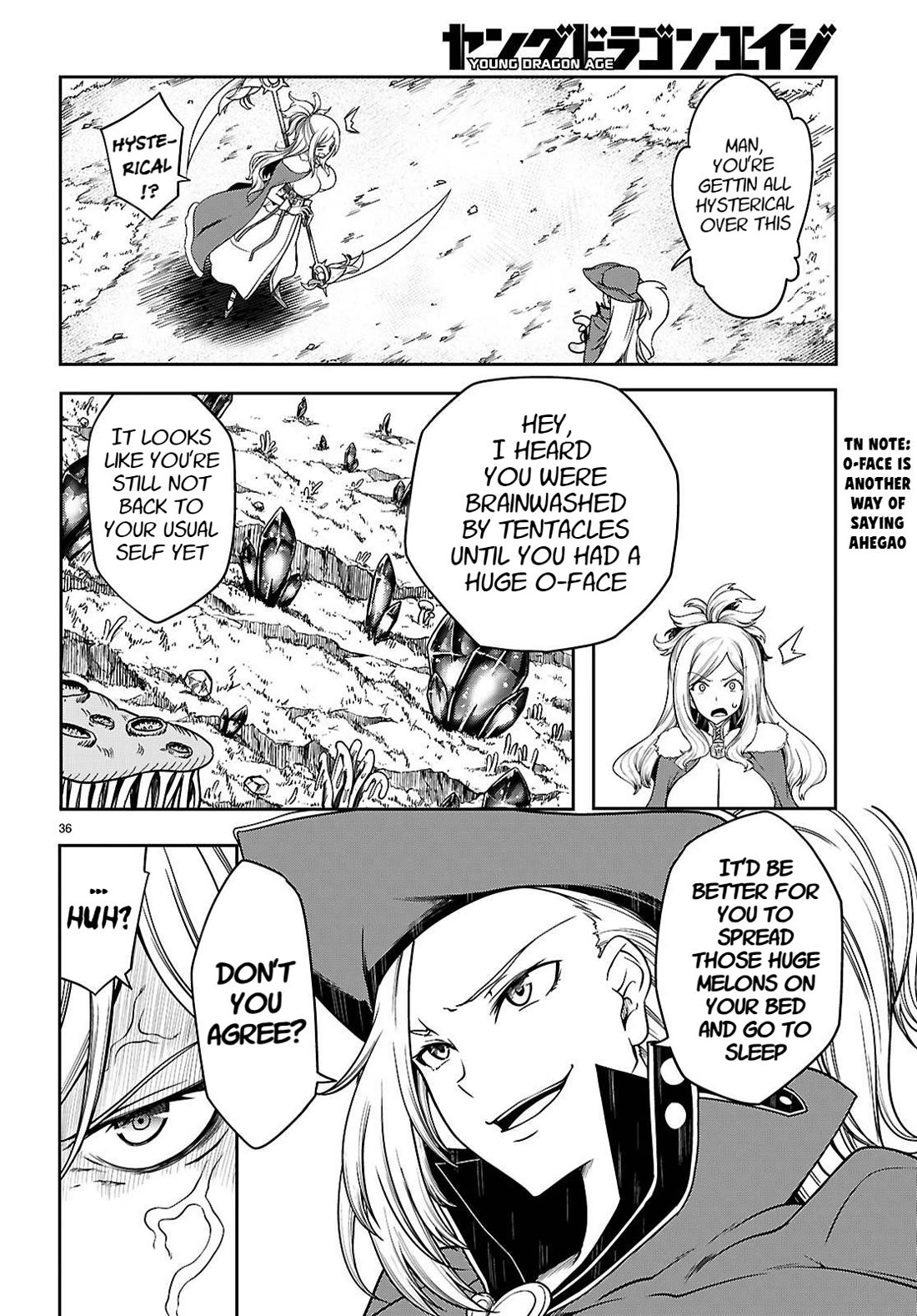 Tentacle Hole Chapter 15 page 37 - Chapter 15: The Boss Lady