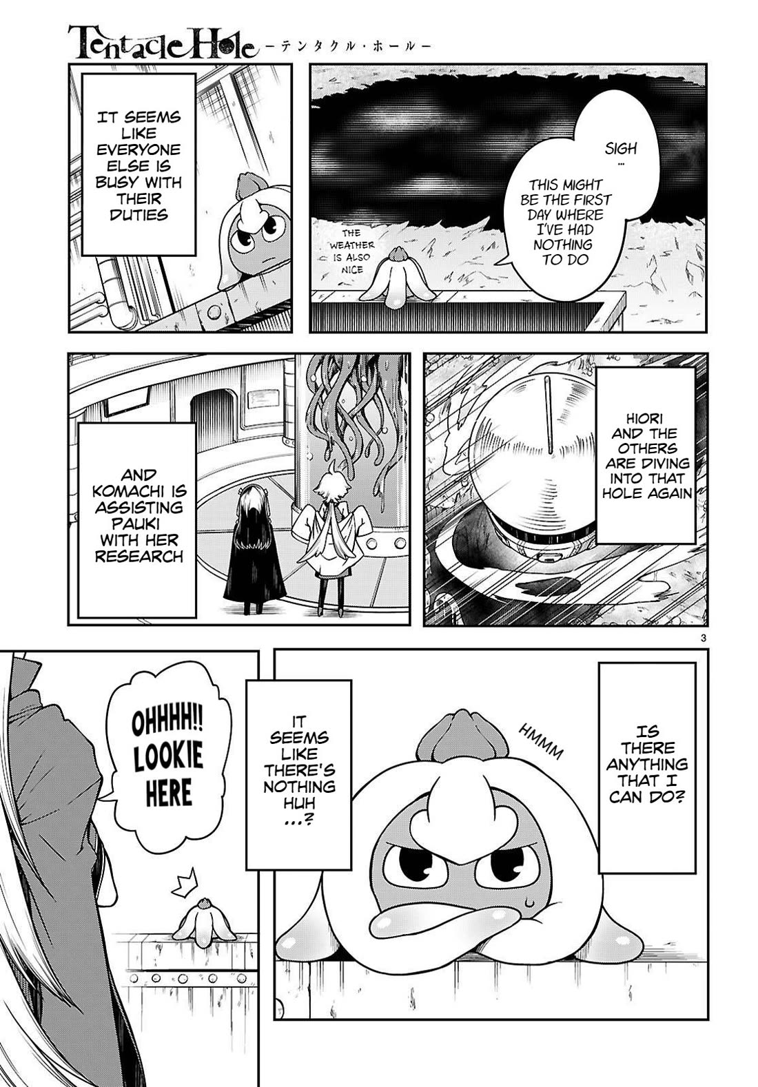 Tentacle Hole Chapter 15 page 5 - Chapter 15: The Boss Lady