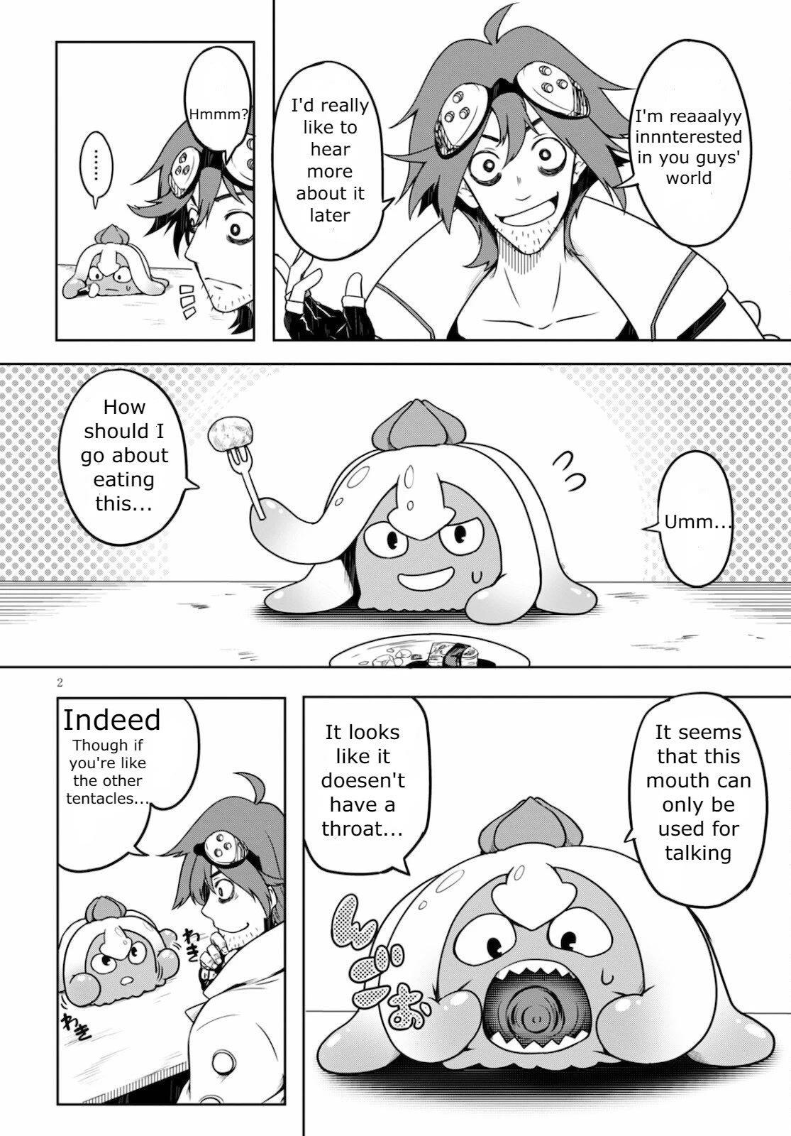 Tentacle Hole Chapter 2 page 2 - Chapter 2: Tentacles and Sacrifice