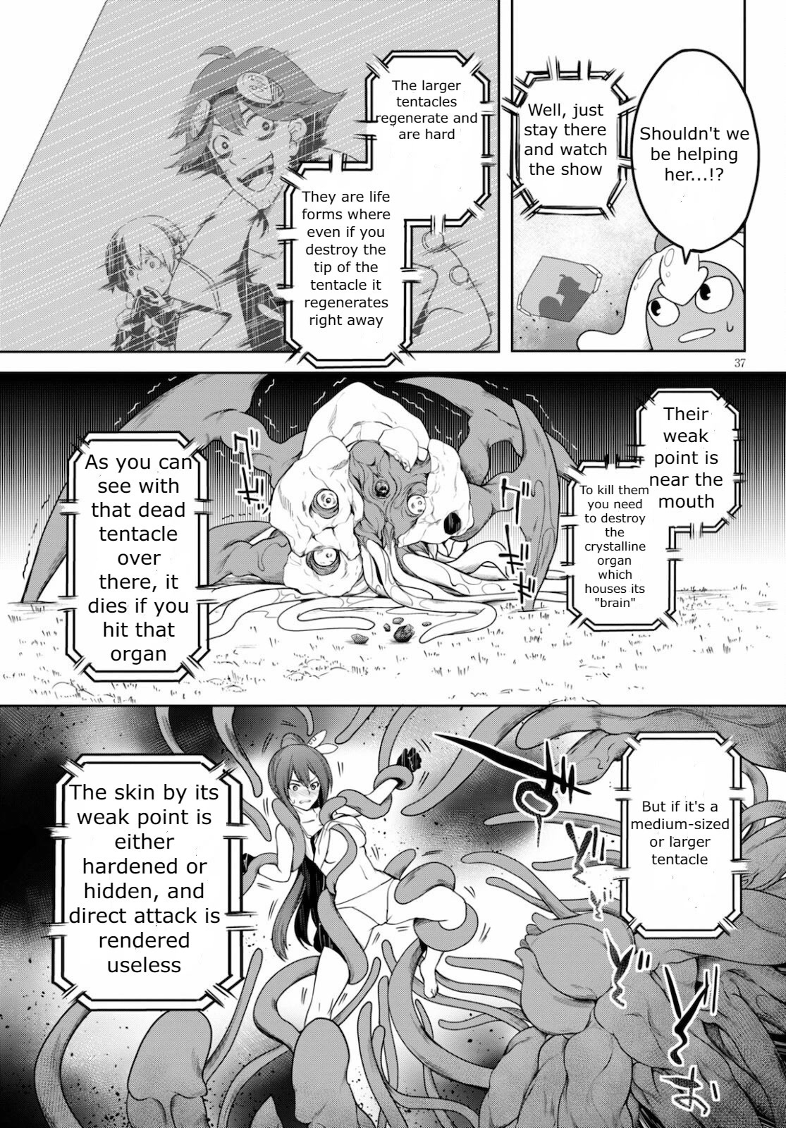 Tentacle Hole Chapter 2 page 37 - Chapter 2: Tentacles and Sacrifice