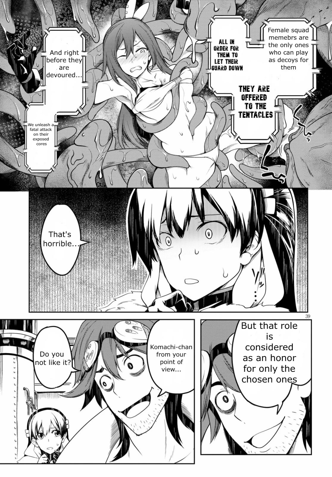 Tentacle Hole Chapter 2 page 39 - Chapter 2: Tentacles and Sacrifice