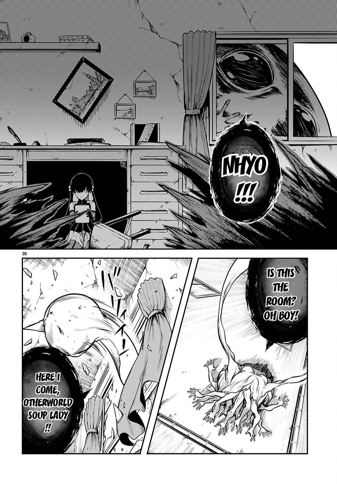 Tentacle Hole Chapter 21 page 36 - Chapter 21: King Of the Hole