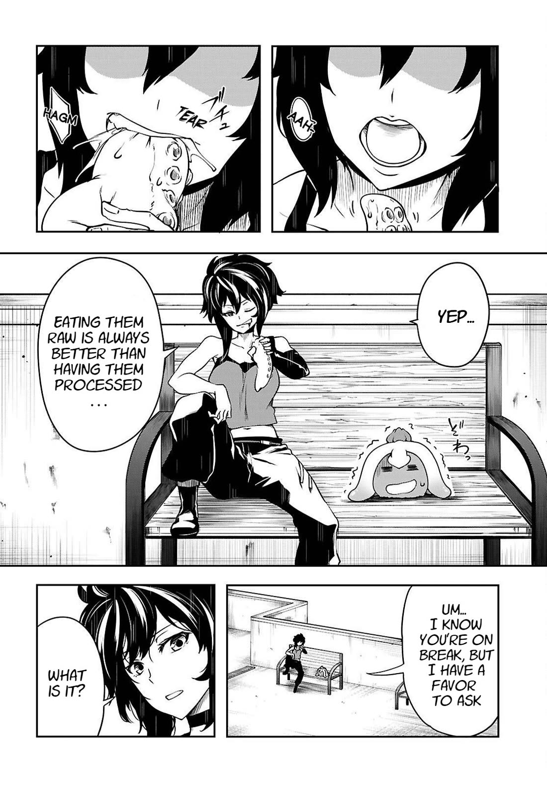 Tentacle Hole Chapter 22.5 page 7 - Chapter 22.5: Extra Chapter: Thump! Our Private Training Session