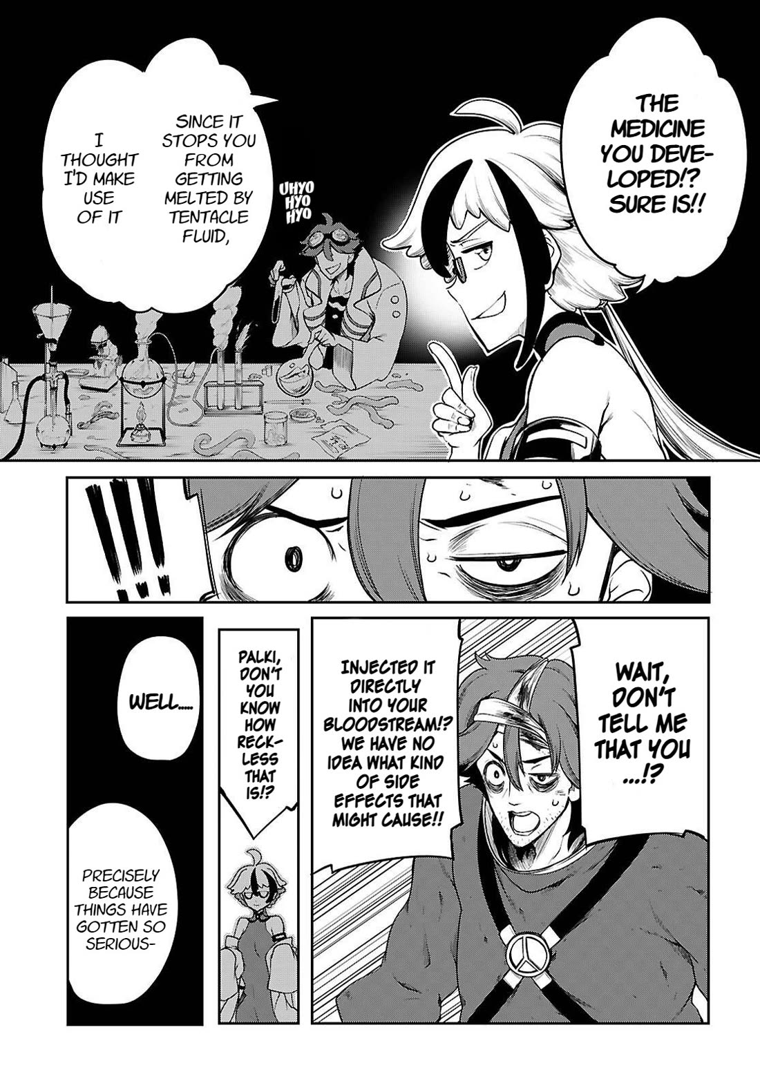 Tentacle Hole Chapter 22 page 10 - Chapter 22: She Was a Strong Girl