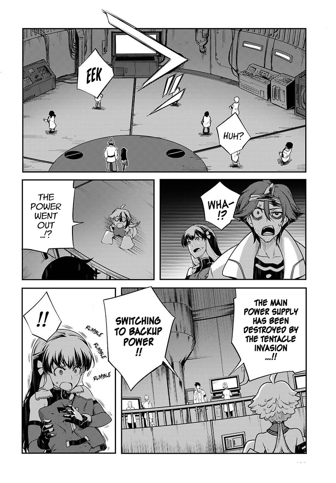 Tentacle Hole Chapter 22 page 15 - Chapter 22: She Was a Strong Girl