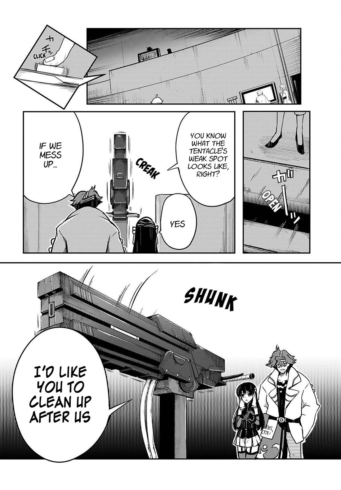 Tentacle Hole Chapter 22 page 19 - Chapter 22: She Was a Strong Girl