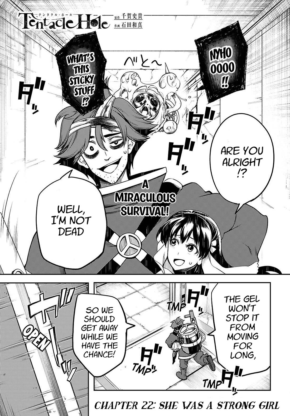 Tentacle Hole Chapter 22 page 2 - Chapter 22: She Was a Strong Girl