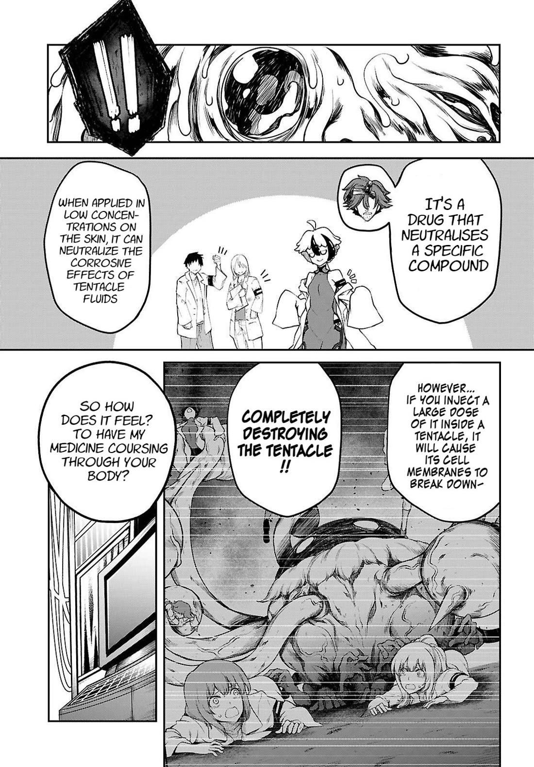 Tentacle Hole Chapter 22 page 46 - Chapter 22: She Was a Strong Girl