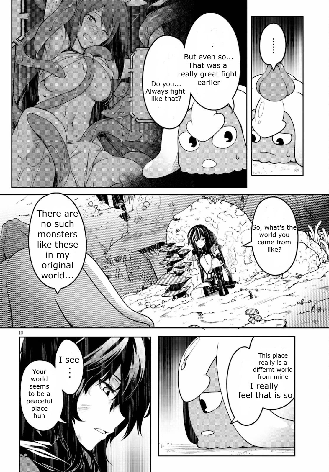 Tentacle Hole Chapter 3 page 10 - Chapter 3: Only Her