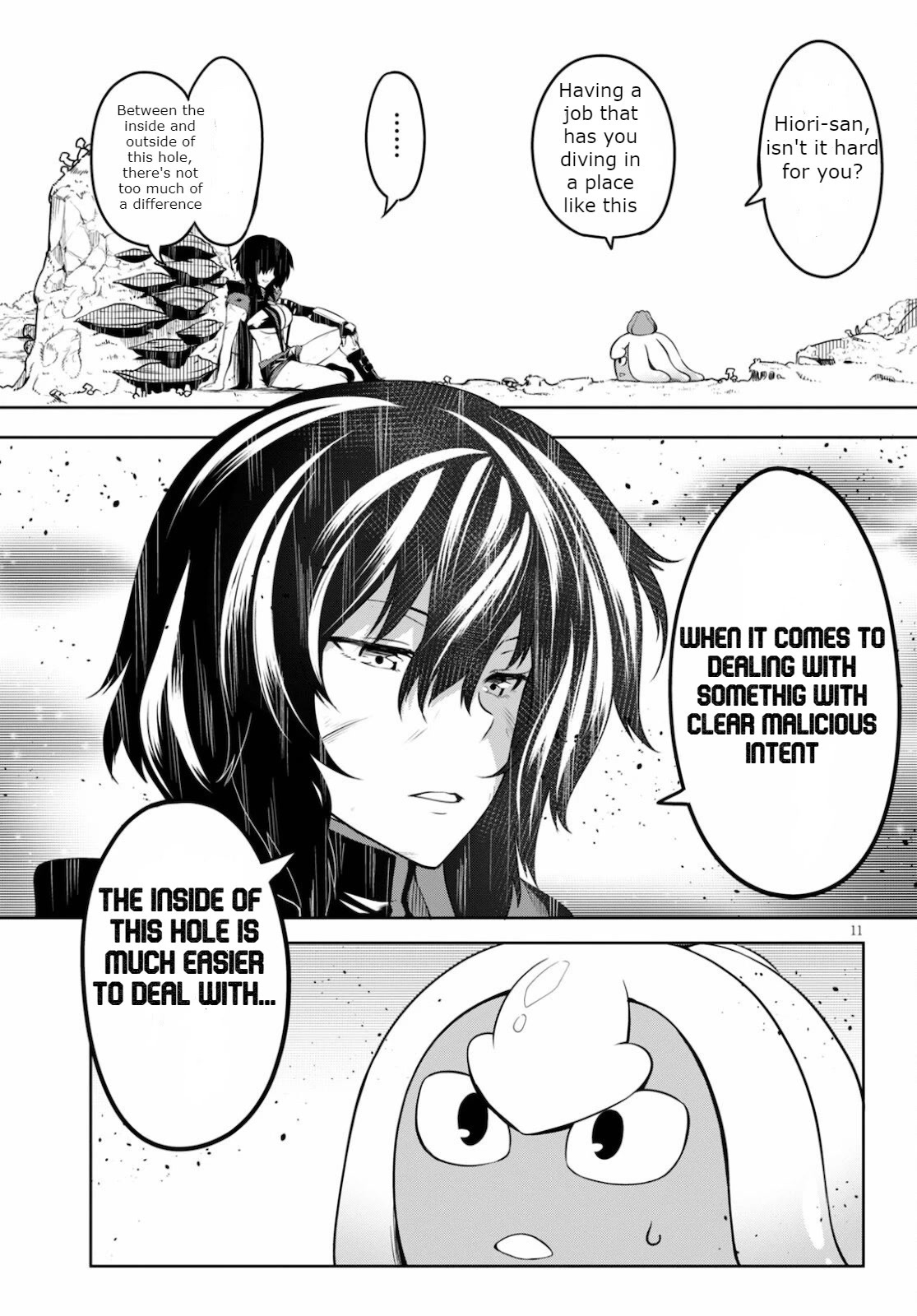 Tentacle Hole Chapter 3 page 11 - Chapter 3: Only Her