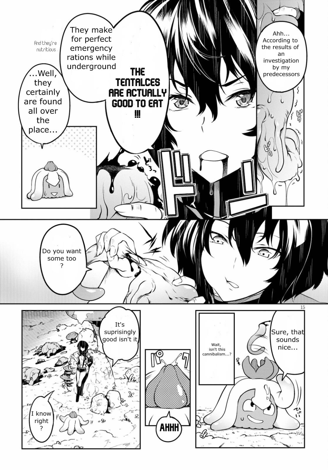 Tentacle Hole Chapter 3 page 15 - Chapter 3: Only Her