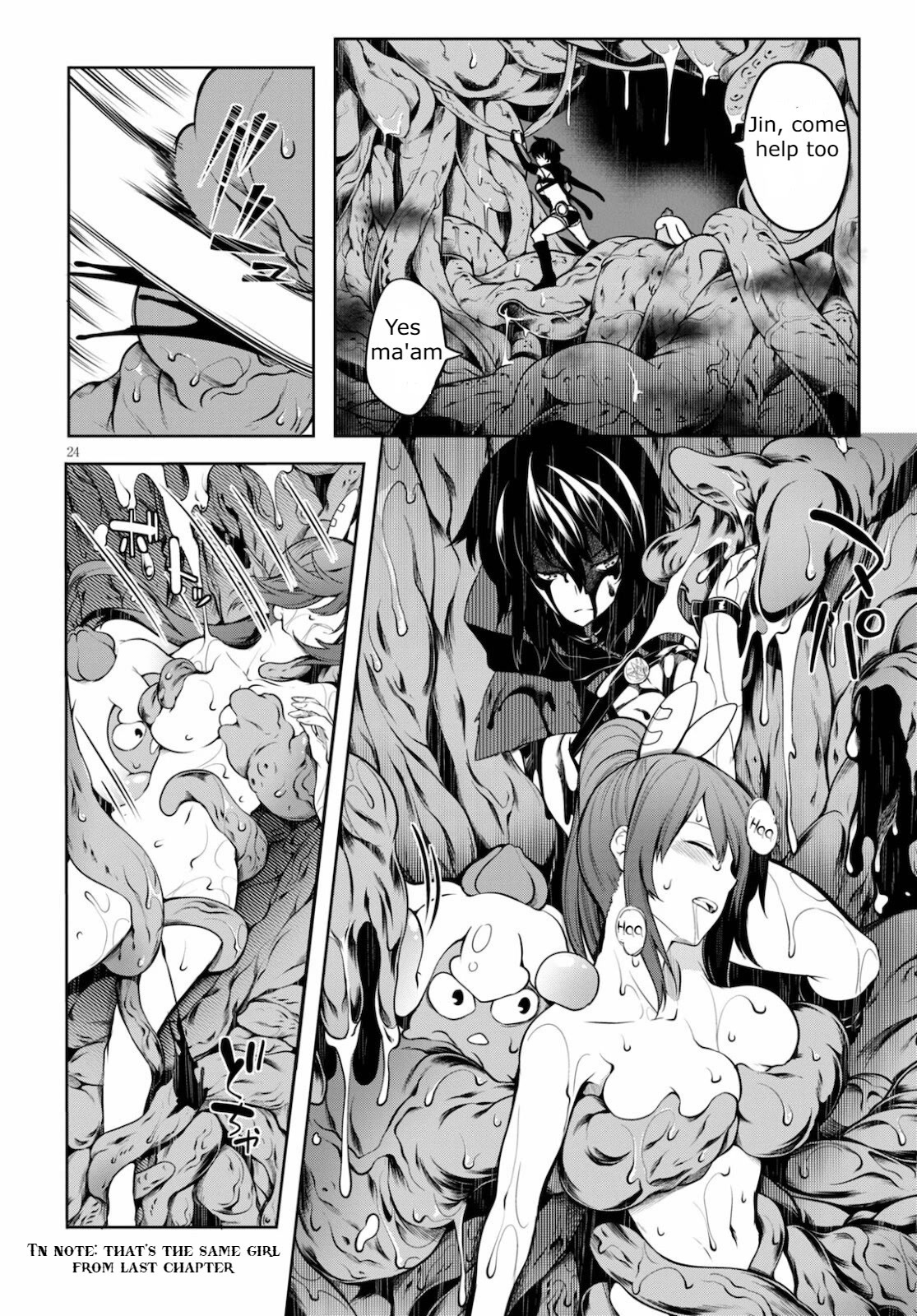 Tentacle Hole Chapter 3 page 23 - Chapter 3: Only Her