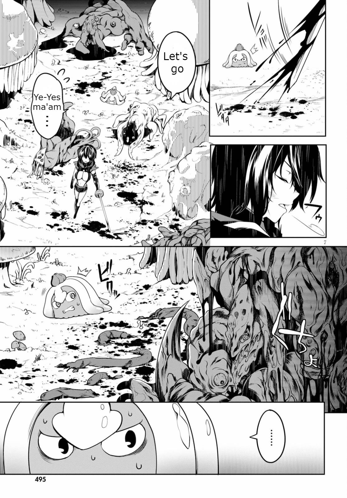 Tentacle Hole Chapter 3 page 7 - Chapter 3: Only Her