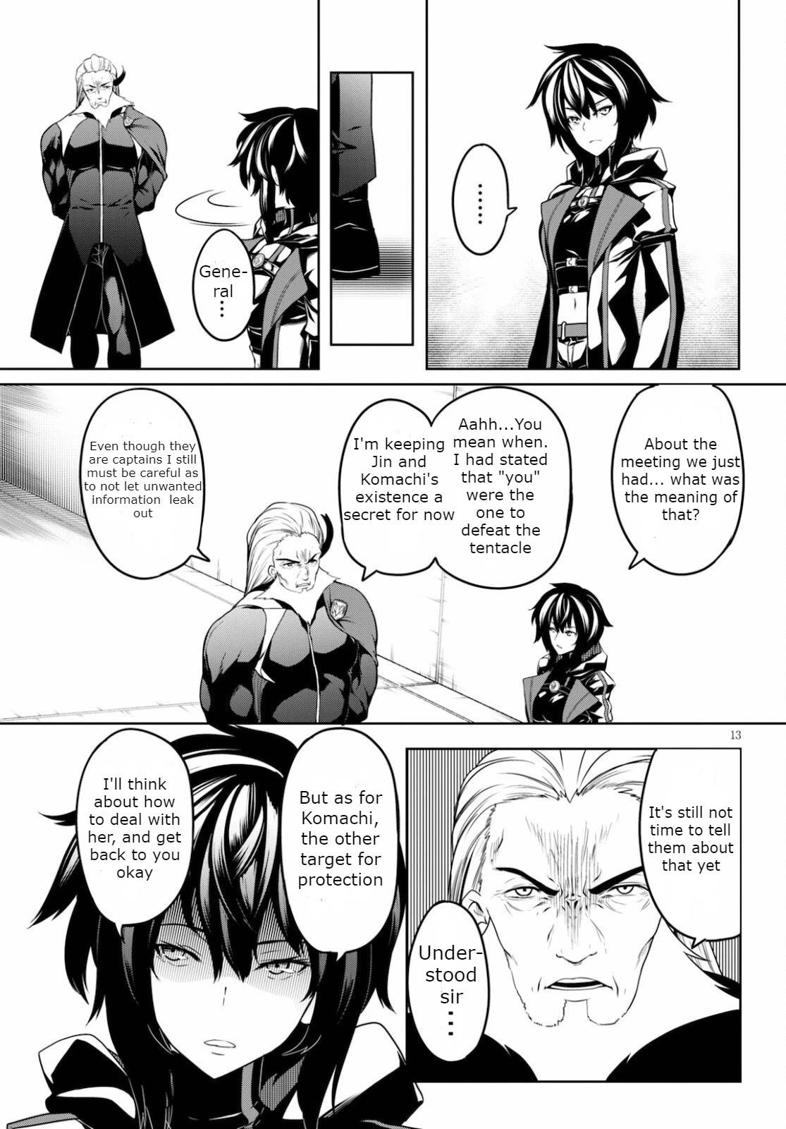 Tentacle Hole Chapter 4 page 13 - Chapter 4: I'm Just Being Protected