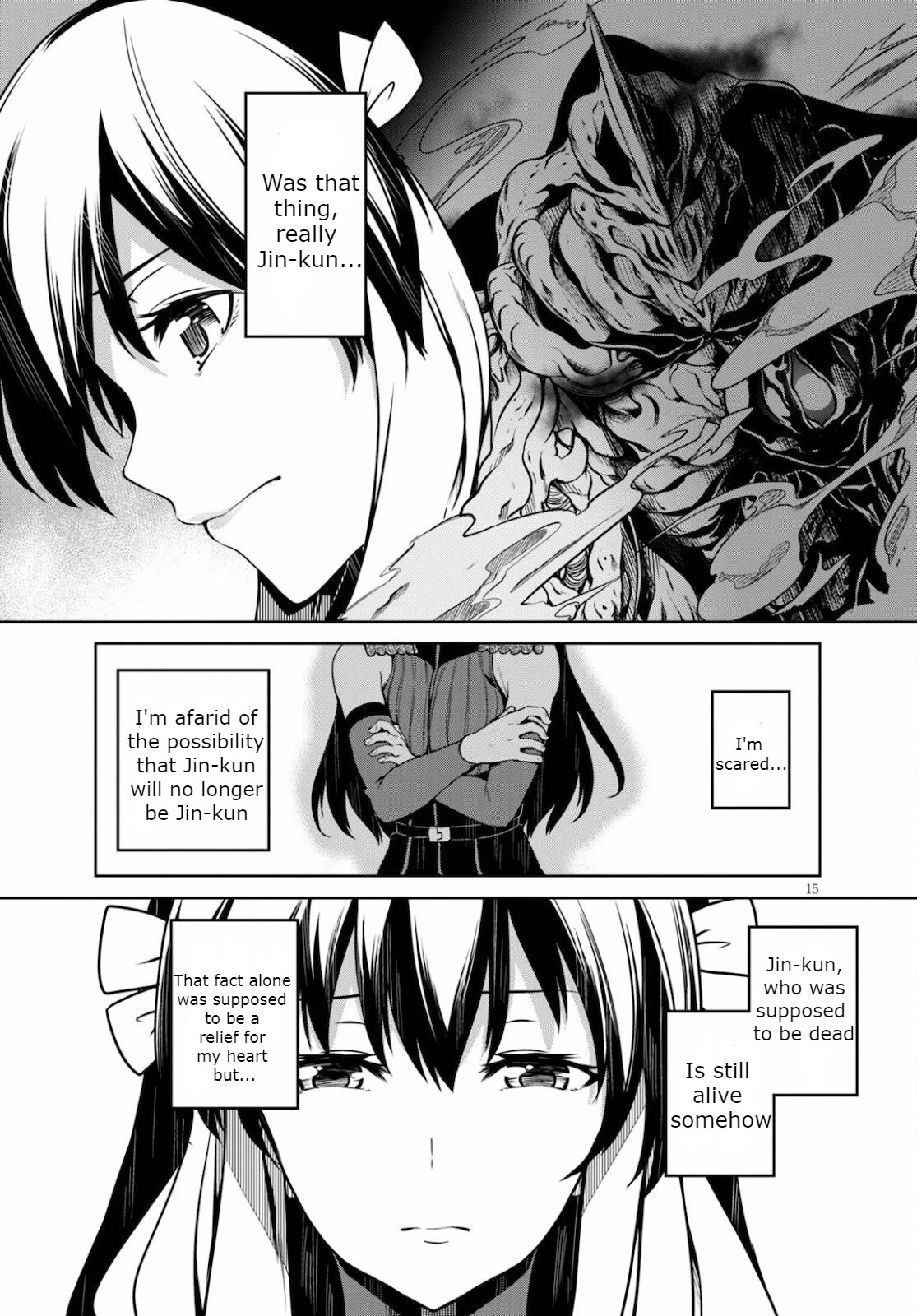Tentacle Hole Chapter 4 page 15 - Chapter 4: I'm Just Being Protected