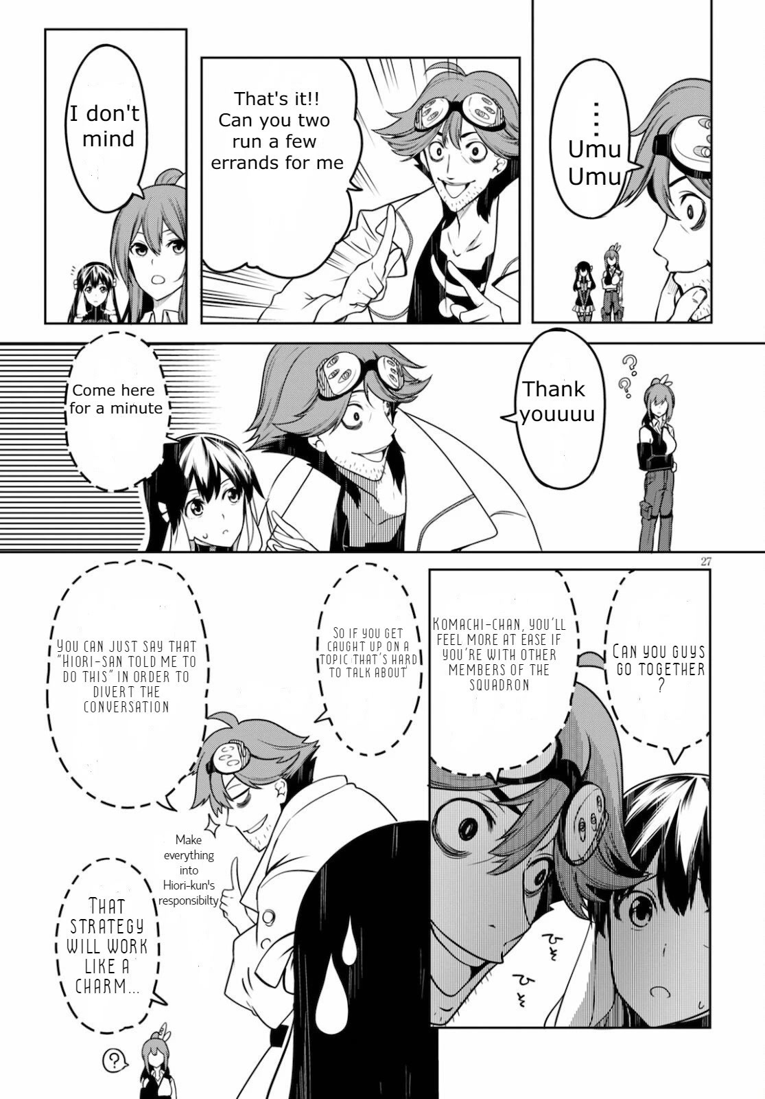 Tentacle Hole Chapter 4 page 27 - Chapter 4: I'm Just Being Protected