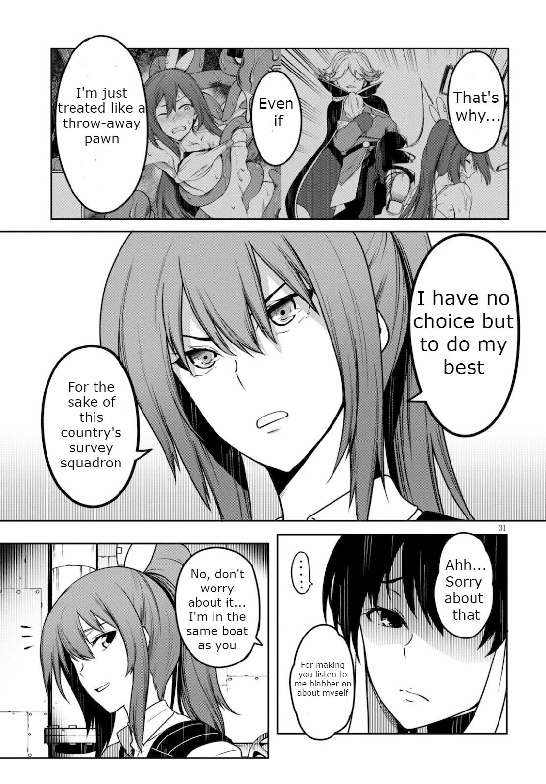 Tentacle Hole Chapter 4 page 31 - Chapter 4: I'm Just Being Protected