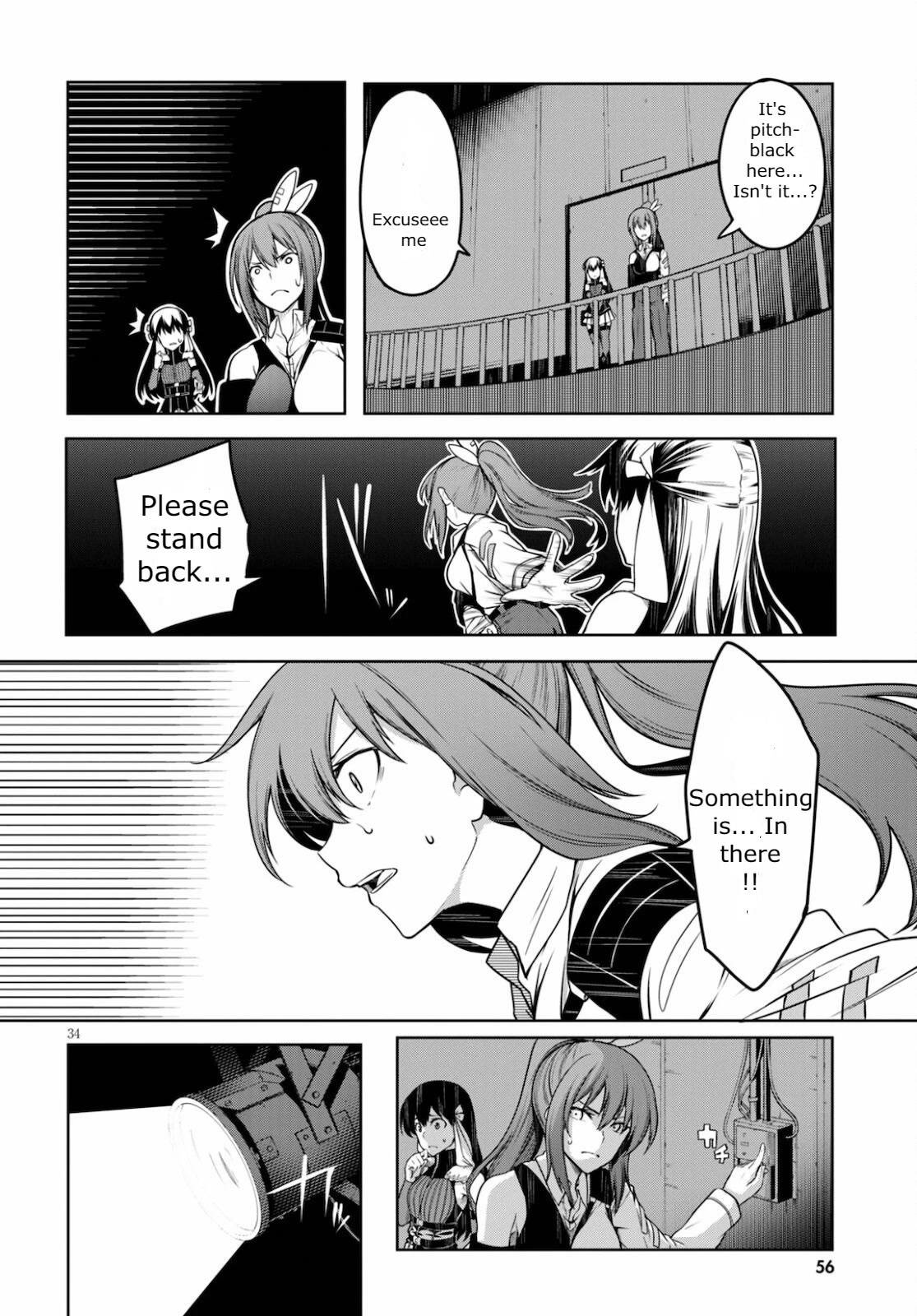 Tentacle Hole Chapter 4 page 34 - Chapter 4: I'm Just Being Protected