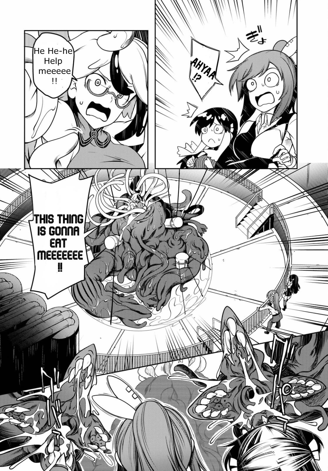 Tentacle Hole Chapter 4 page 36 - Chapter 4: I'm Just Being Protected