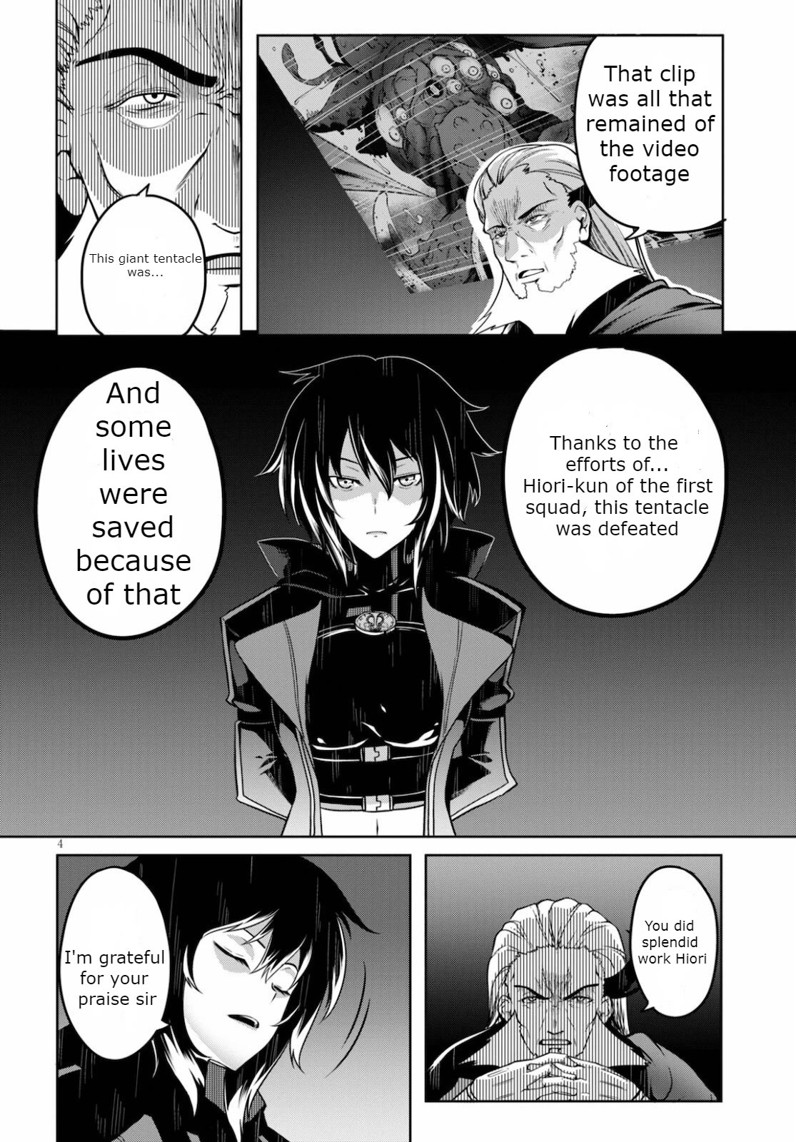 Tentacle Hole Chapter 4 page 5 - Chapter 4: I'm Just Being Protected