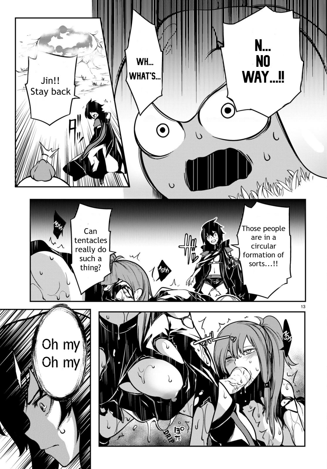Tentacle Hole Chapter 6 page 12 - Chapter 6: Pleasure Hell