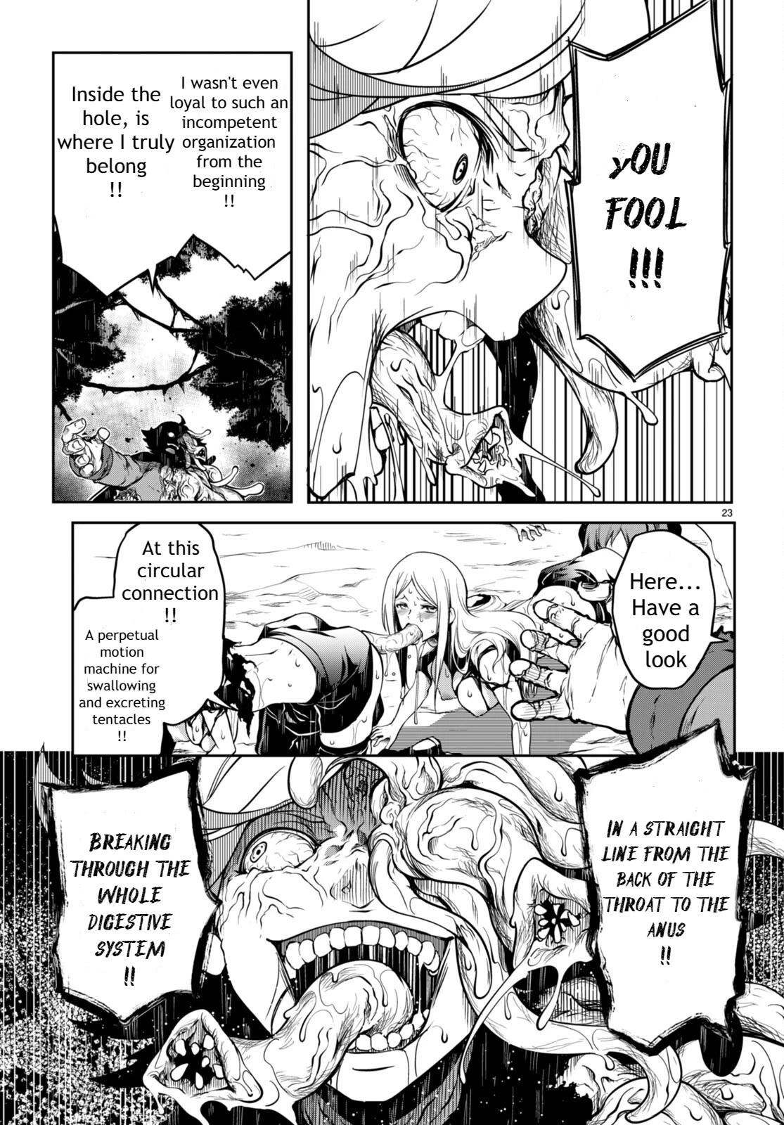 Tentacle Hole Chapter 6 page 22 - Chapter 6: Pleasure Hell