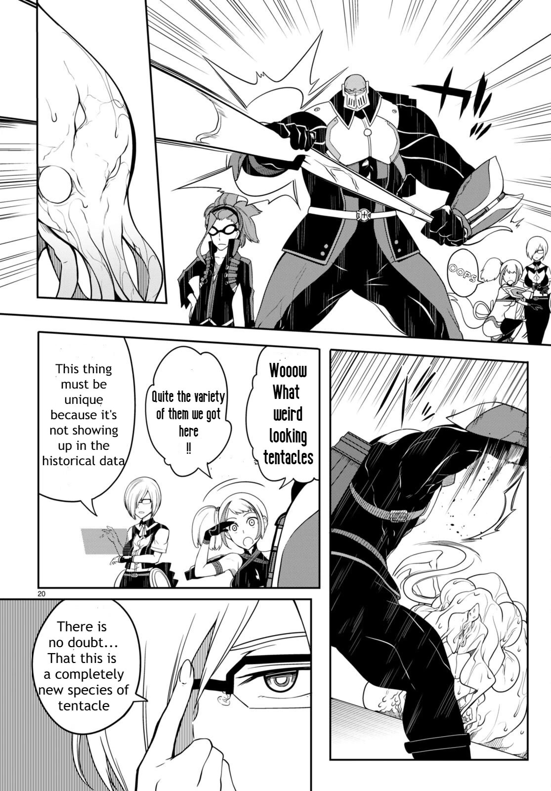 Tentacle Hole Chapter 7 page 21 - Chapter 7: Disgraceful Pleasure