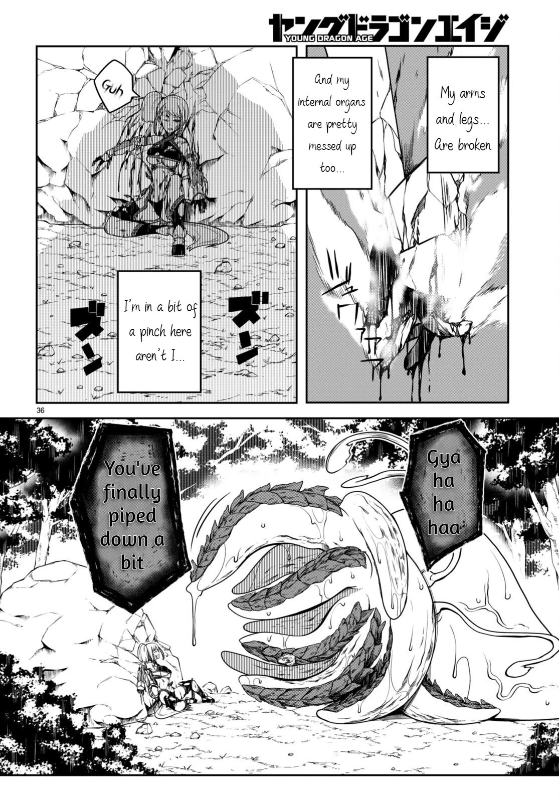 Tentacle Hole Chapter 8 page 36 - Chapter 8: Human Fragility