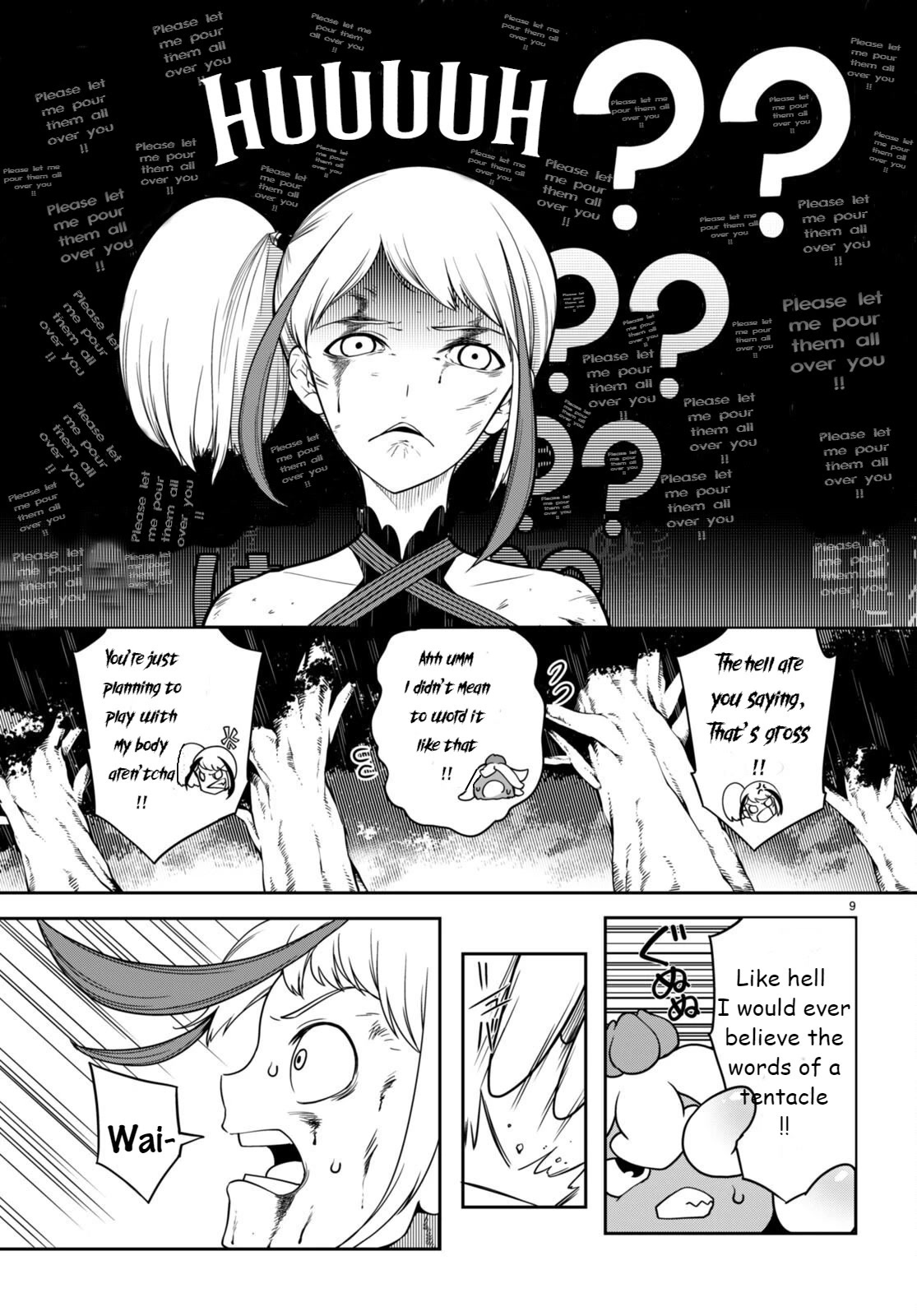 Tentacle Hole Chapter 9 page 12 - Chapter 9: Let Me Cover You In IT