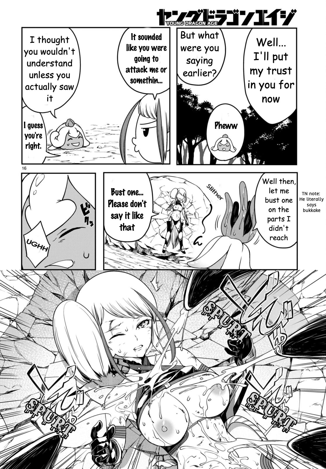 Tentacle Hole Chapter 9 page 19 - Chapter 9: Let Me Cover You In IT