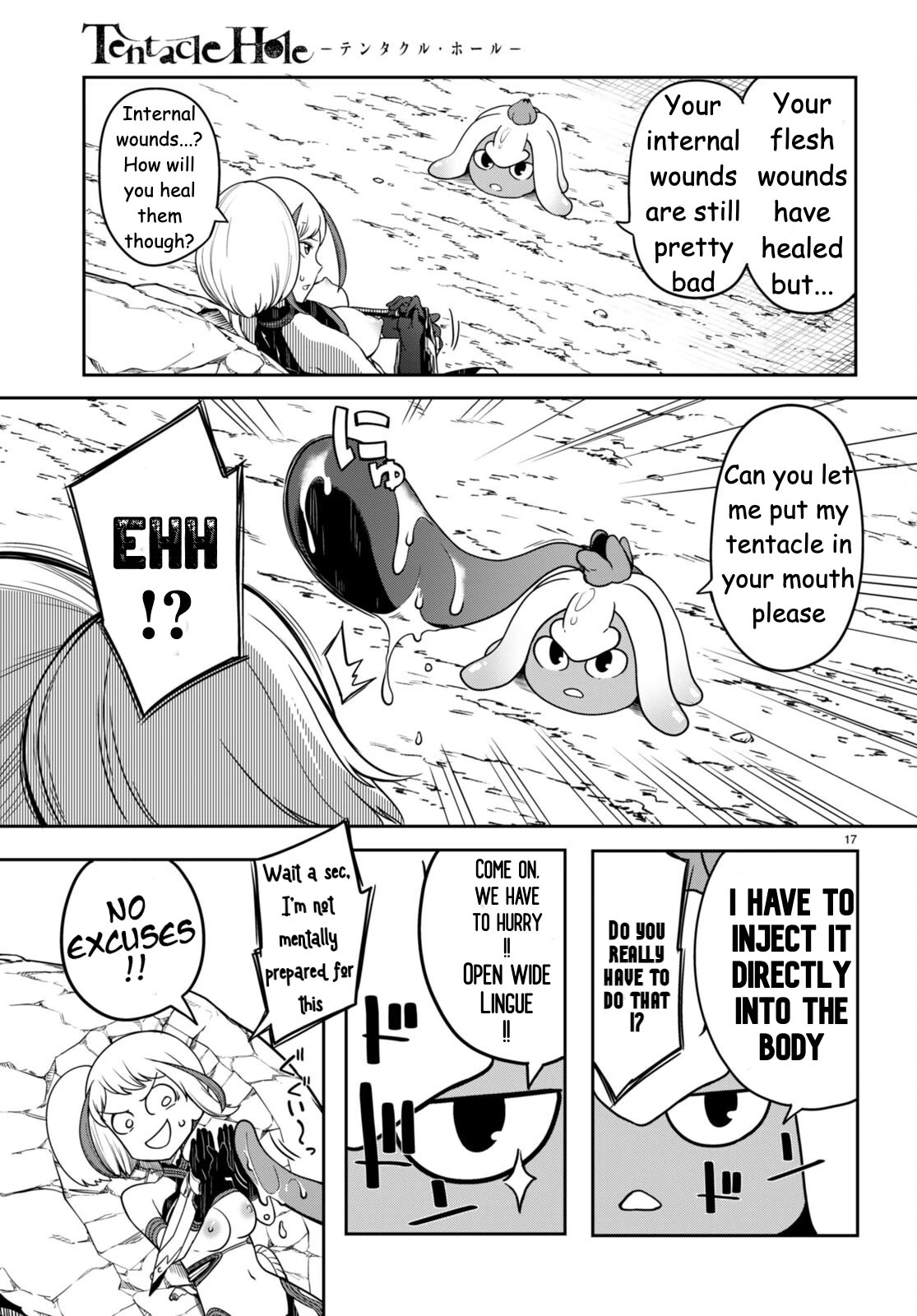 Tentacle Hole Chapter 9 page 20 - Chapter 9: Let Me Cover You In IT