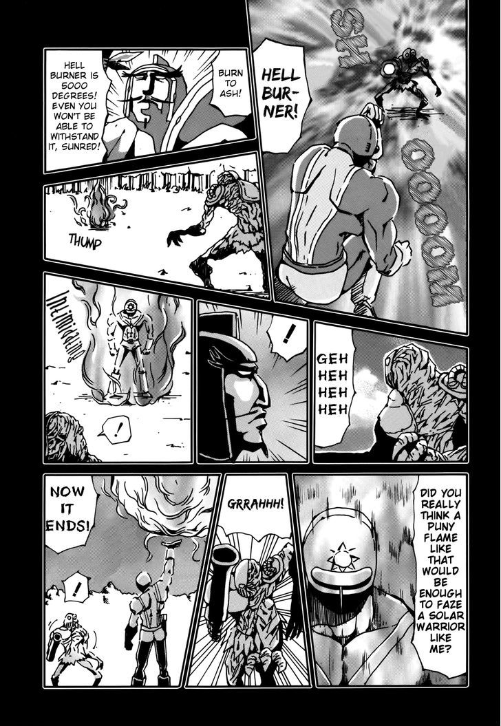 Tentai Senshi Sunred Chapter 7 page 3 - Chapter 7 : Make It a Proper Fight!!