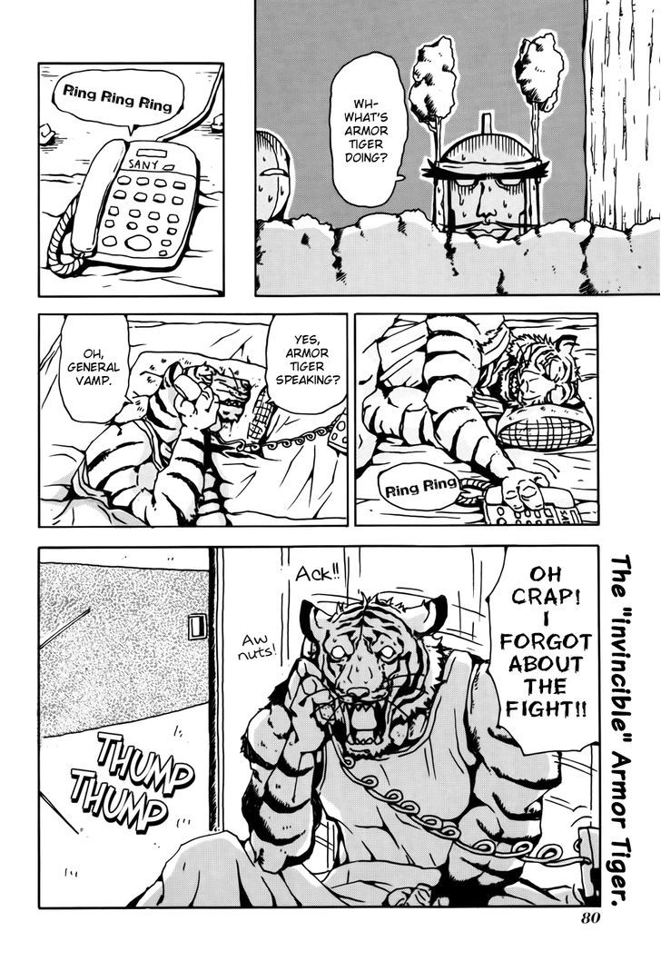 Tentai Senshi Sunred Chapter 8 page 12 - Chapter 8 : Sortie! Armor Tiger