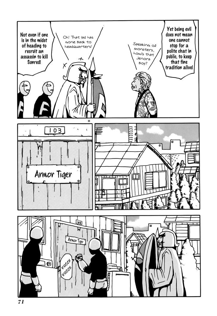 Tentai Senshi Sunred Chapter 8 page 3 - Chapter 8 : Sortie! Armor Tiger