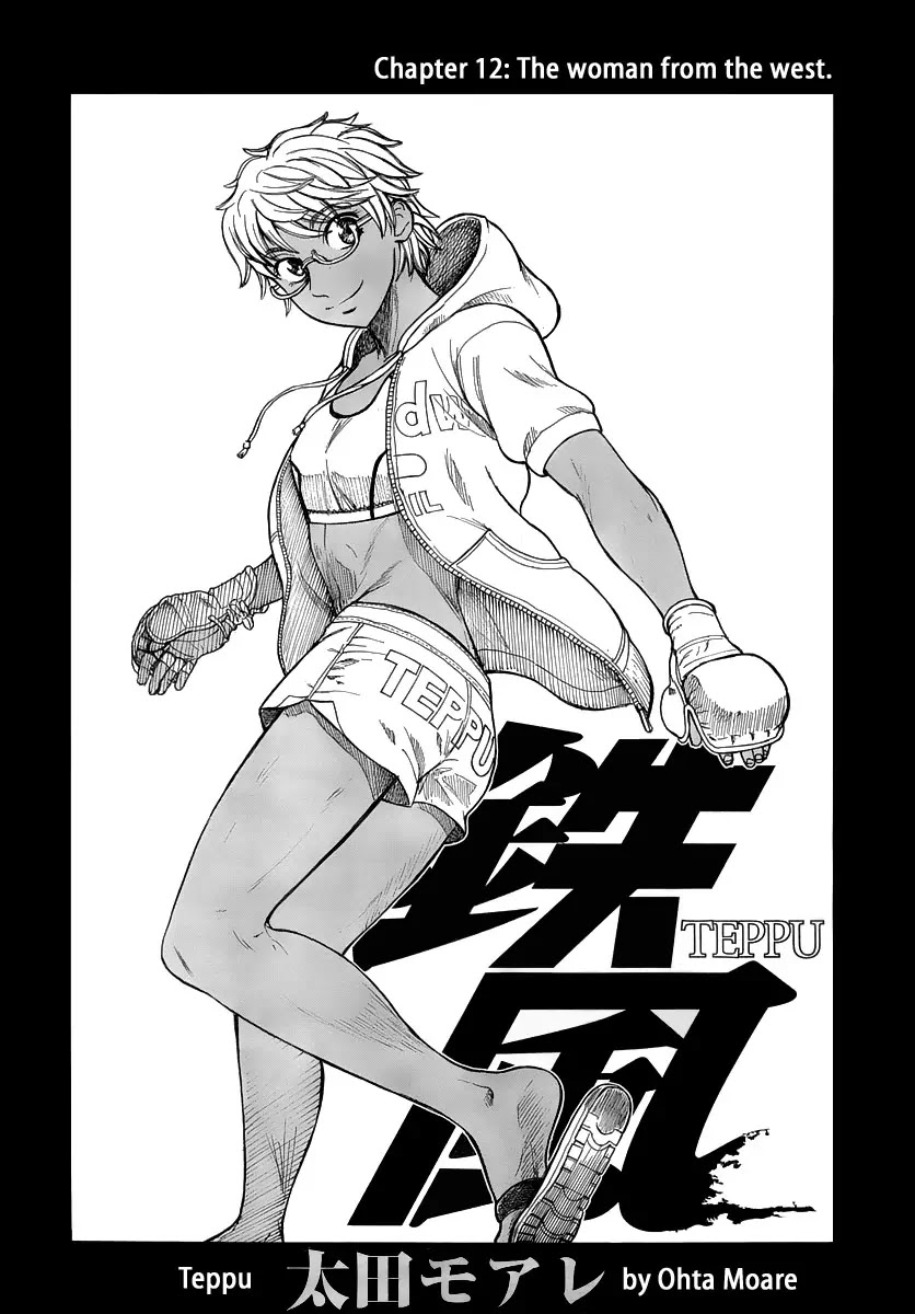 Teppuu Chapter 12 page 3 - Chapter 12 : The woman from the west