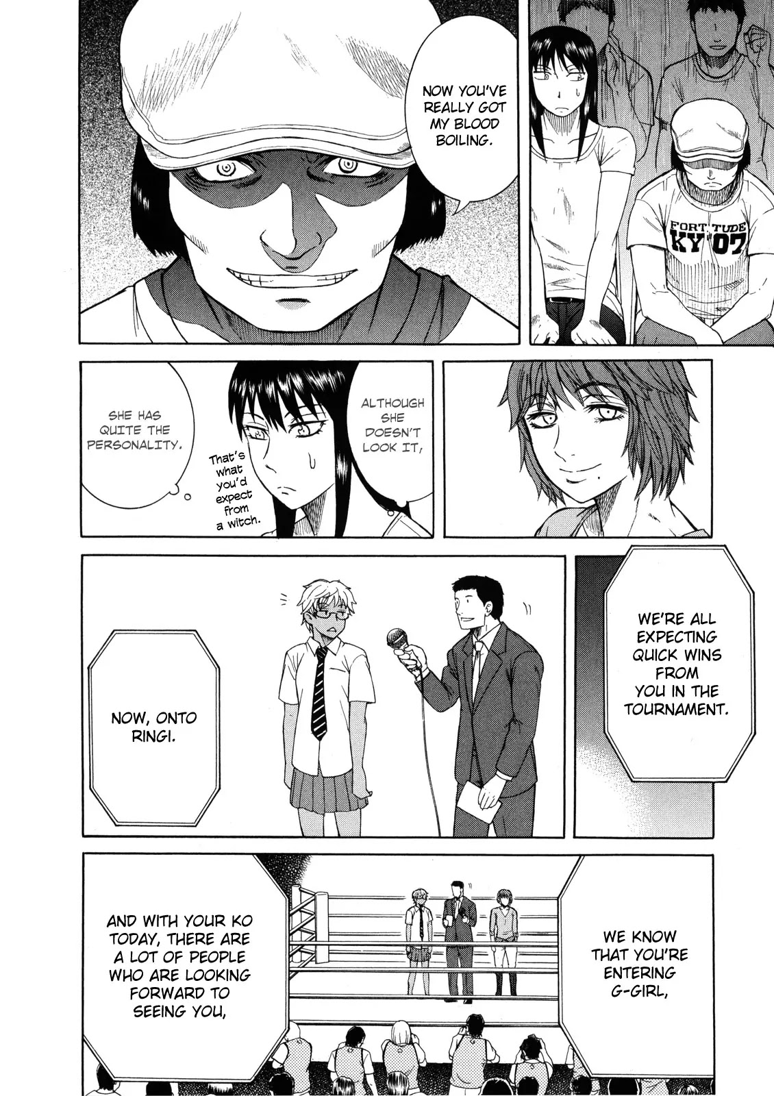 Teppuu Chapter 13 page 27 - Chapter 13 : Speak proper English