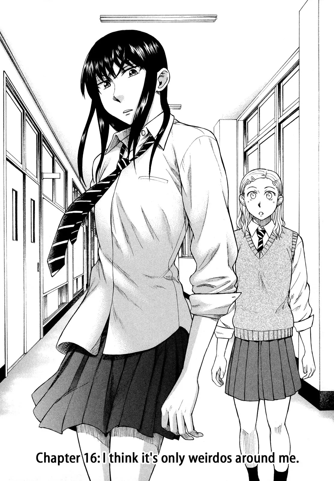 Teppuu Chapter 16 page 2 - Chapter 16: I Think It's Only Weirdos Around Me.