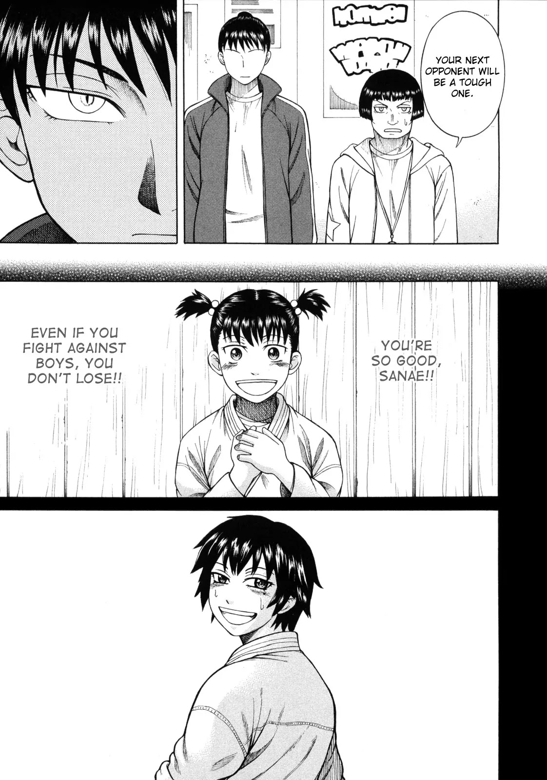 Teppuu Chapter 19 page 36 - Chapter 19: You Are So Cool, Sanae!