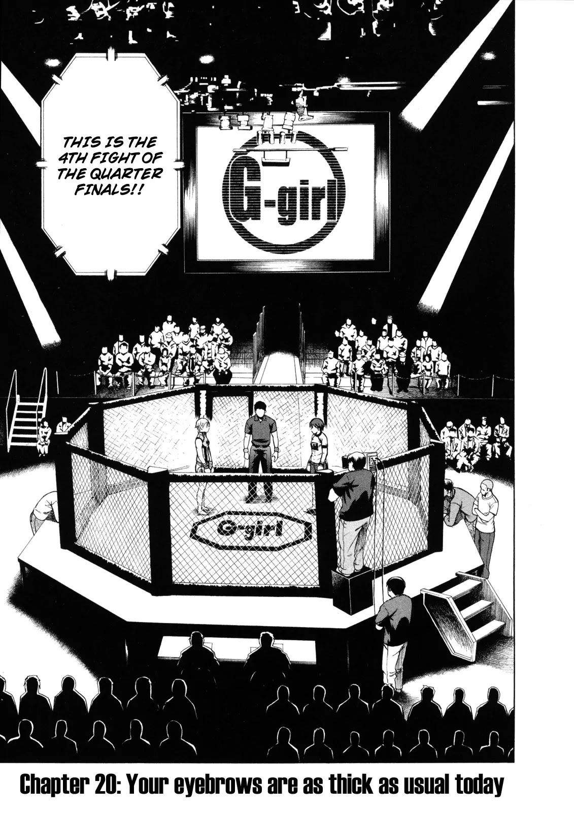 Teppuu Chapter 20 page 7 - Chapter 20: Your Eyebrows are as Thick as Usual Today