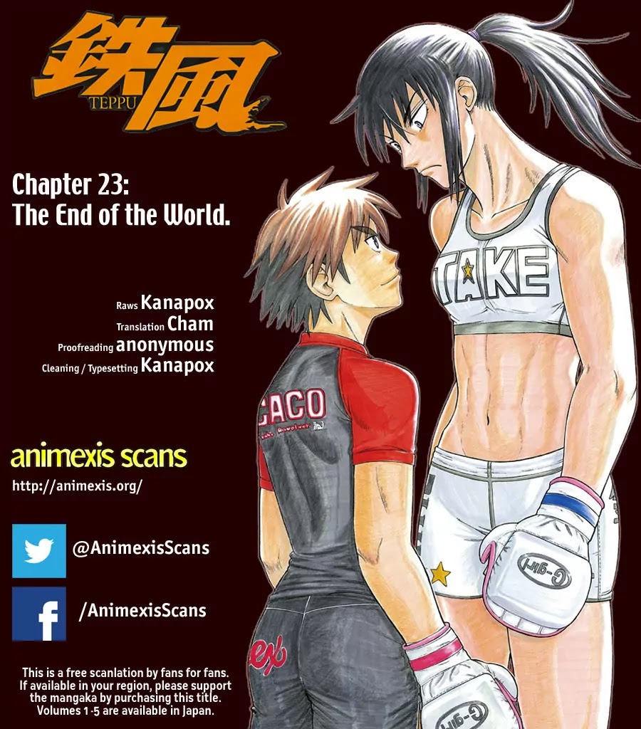 Teppuu Chapter 23 page 1 - Chapter 23: The End of the World
