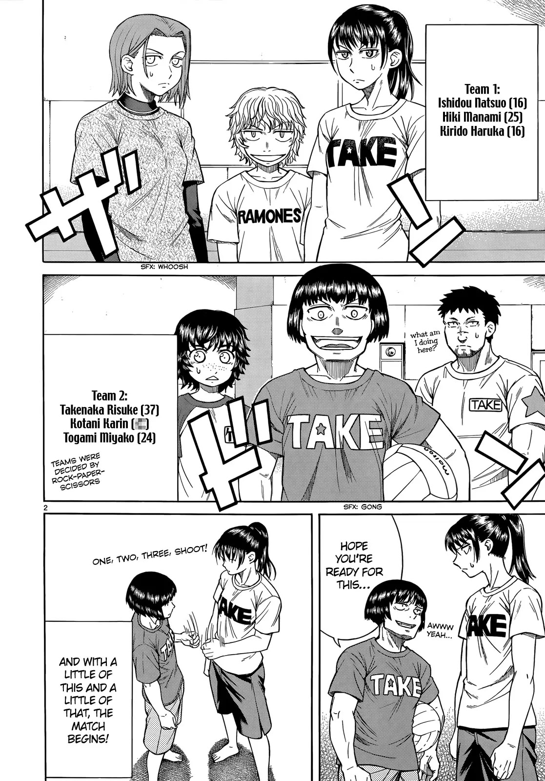 Teppuu Chapter 26.5 page 4 - Chapter 26.5: Natsuo’s Super Dodge Ball