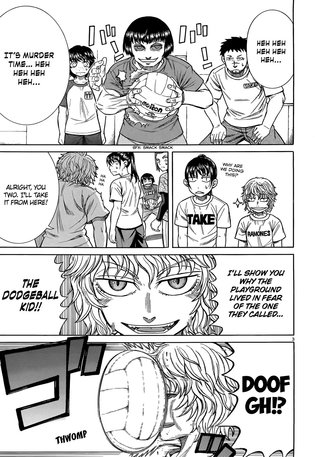 Teppuu Chapter 26.5 page 5 - Chapter 26.5: Natsuo’s Super Dodge Ball