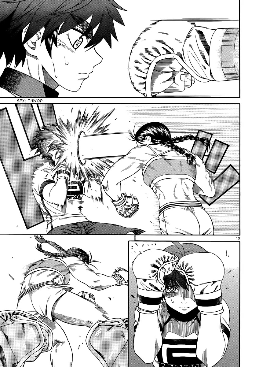 Teppuu Chapter 29 page 14 - Chapter 29: Like an Ocean Full of Eyebrows.
